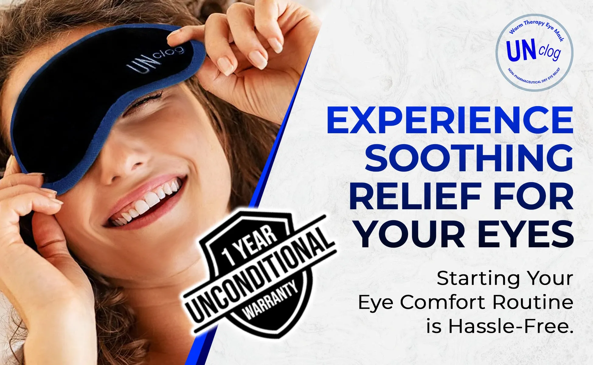UNCLOG Heated Eye Mask - Discover the Best Natural Remedies for Dry Eyes