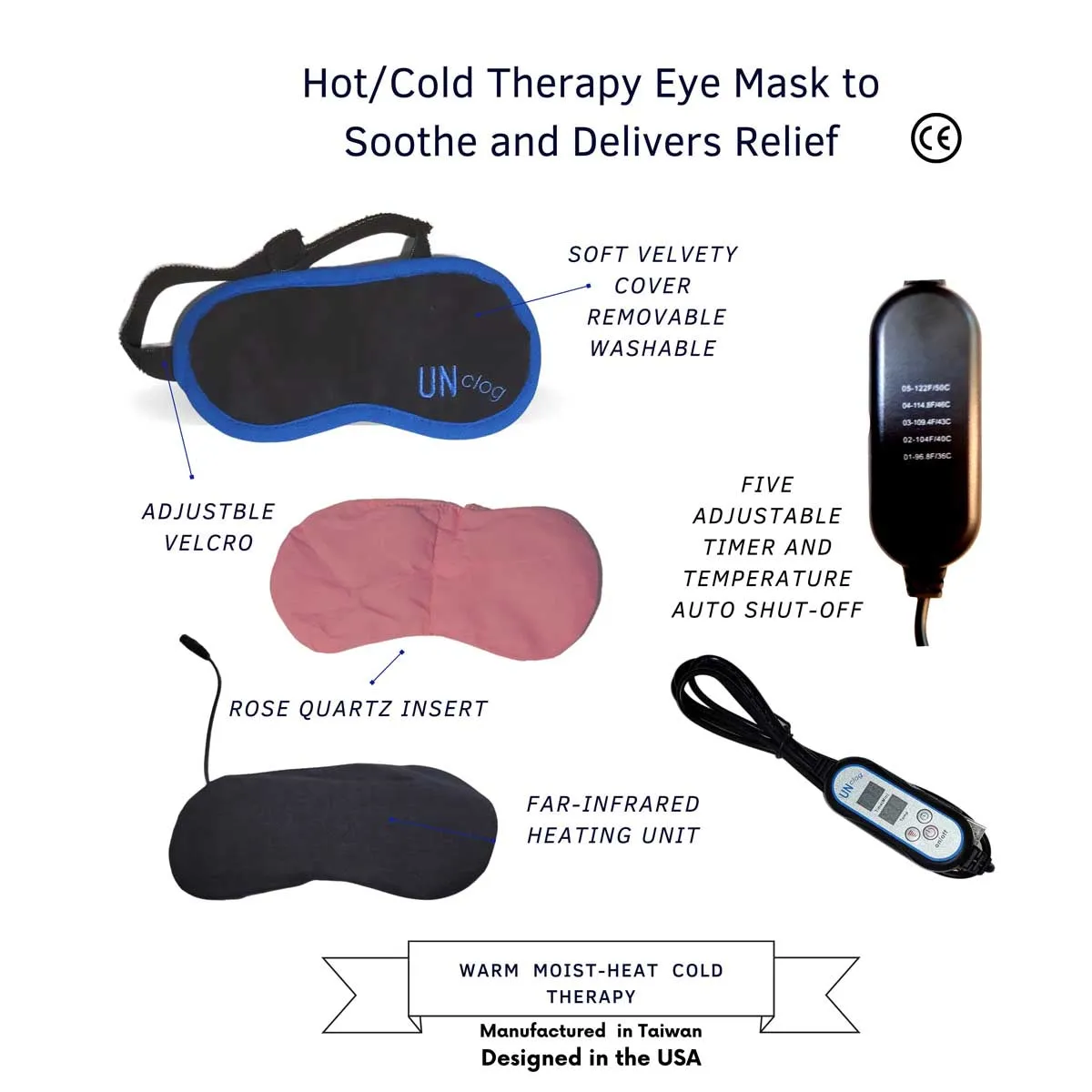 UNCLOG Heated Eye Mask - Discover the Best Natural Remedies for Dry Eyes