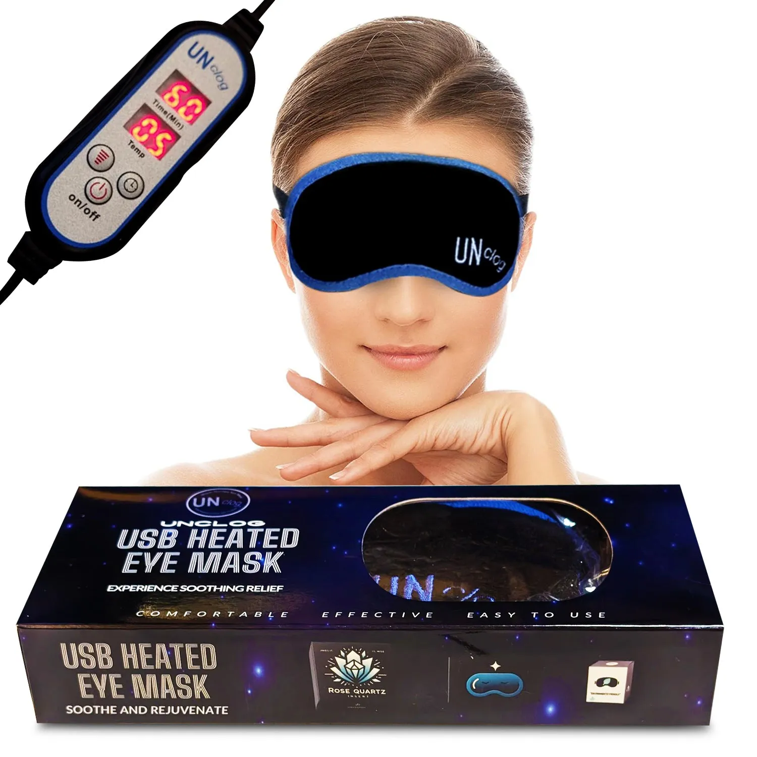 UNCLOG Heated Eye Mask - Discover the Best Natural Remedies for Dry Eyes