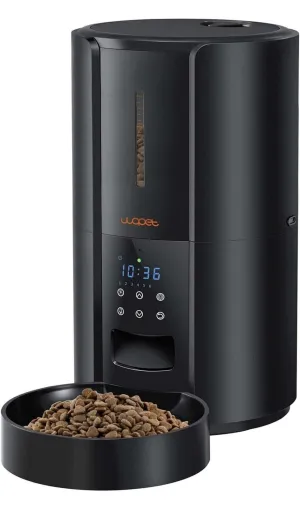 WOPET Automatic Cat Feeder, FT70 Plus 5L Auto Pet Dry Food Dispenser with Desicc