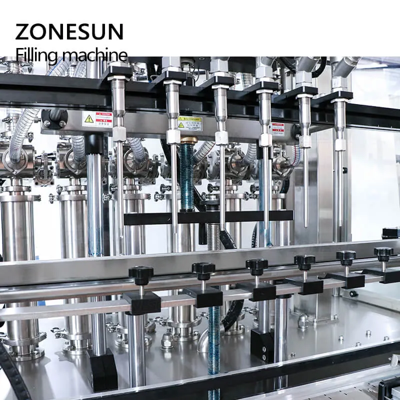 ZONESUN Ex-proof Servo Automatic Quantitative Bottle  Gasoline Kerosene Filling Machine
