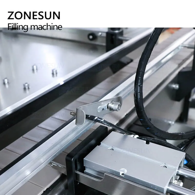 ZONESUN Ex-proof Servo Automatic Quantitative Bottle  Gasoline Kerosene Filling Machine