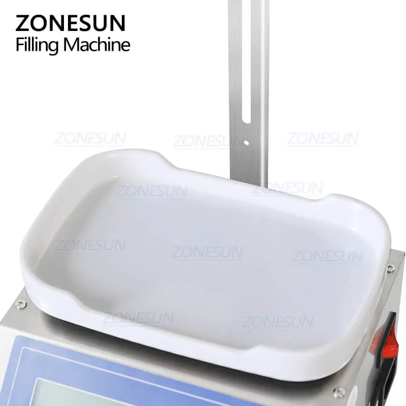 ZONESUN M-1080S 10-3000ml Small Milk Beverage Bottle Drinks Filler Soy Sauce Perfume CNC Liquid Quantitative Dispensing Dosing Filling and Weighing Machine