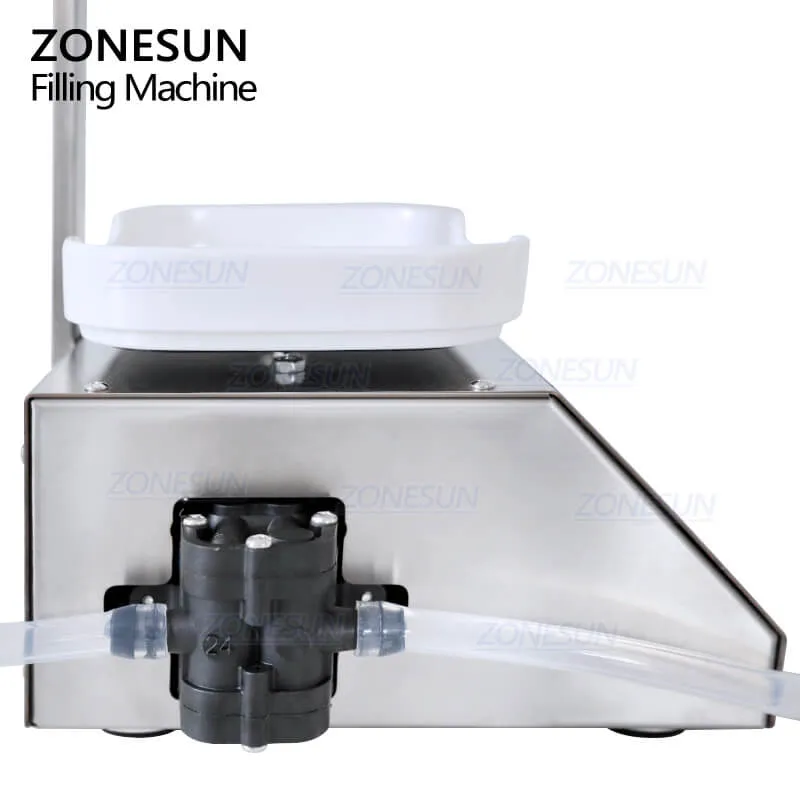 ZONESUN M-1080S 10-3000ml Small Milk Beverage Bottle Drinks Filler Soy Sauce Perfume CNC Liquid Quantitative Dispensing Dosing Filling and Weighing Machine