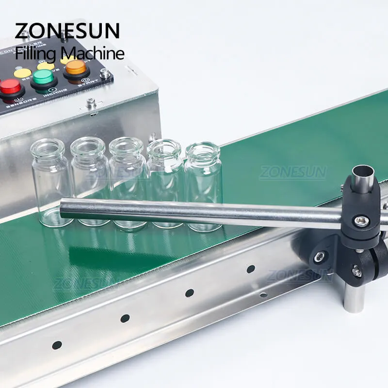 ZONESUN ZS-DPYT1500 Digital Bottle Liquid Filling Machine For Perfume Essential Oil With Conveyor
