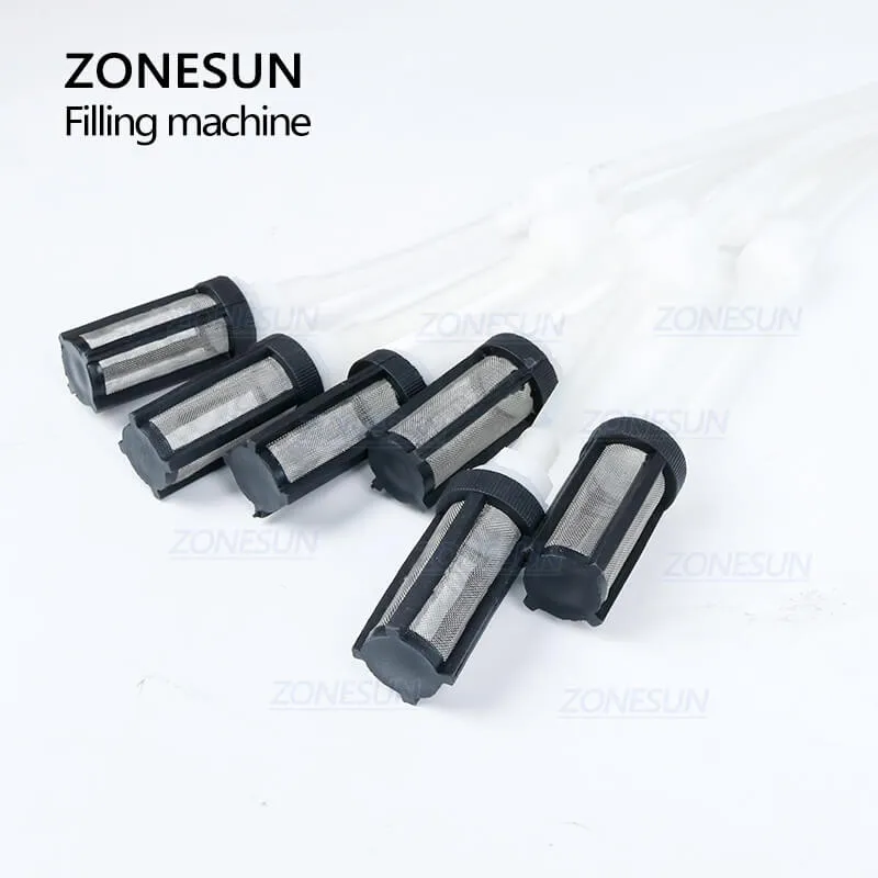 ZONESUN ZS-DPYT6P 6 Heads Semi-automatic Liquid Filling Machine For Perfume Water Juice Oil Cosmetics