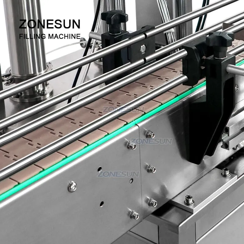 ZONESUN ZS-YT2T-2P Automatic Beverage Production Line Cans Honey Paste Oil Filling Machine