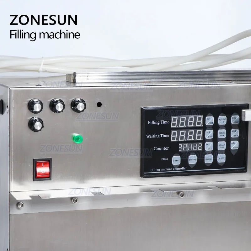 ZS-DPSP4 4 Heads Stand-up Beverage  Bag Spout Pouch Liquid Filling Machine For Juice Water Milk