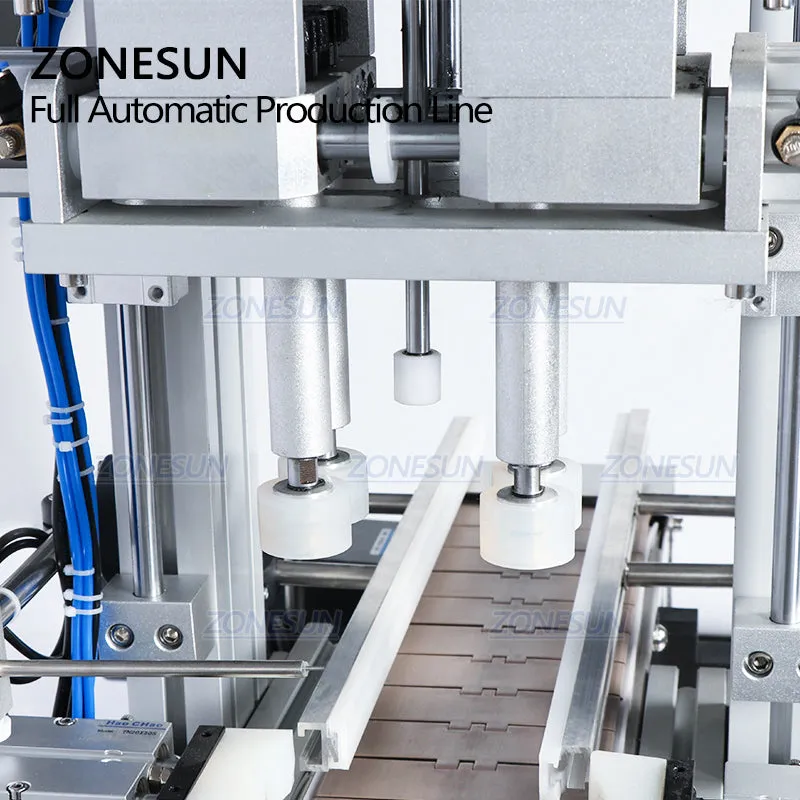 ZS-FAL180 Tabletop Oil Hand Sanitizer Bottle Liquid Jar Filling Capping Labeling Machinery
