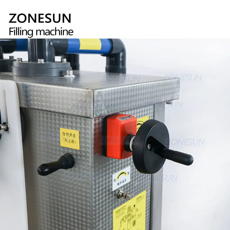 ZS-YTCR2 Double Heads Plastic Anti Corrosion Toliet Liquid Cleaner Filling Machine
